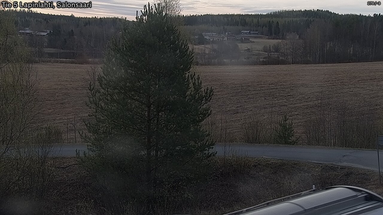 Weather Camera Image Road 5 Lapinlahti, Salonsaari, Lapinlahti, Pohjois-Savo