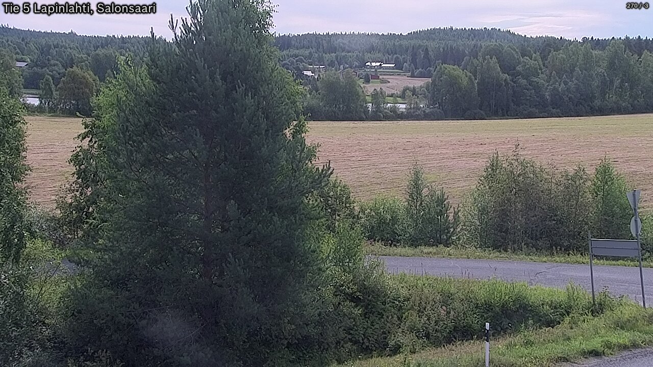 Weather Camera Image Väg 5 Lapinlax, Salonsaari, Lapinlahti, Pohjois-Savo