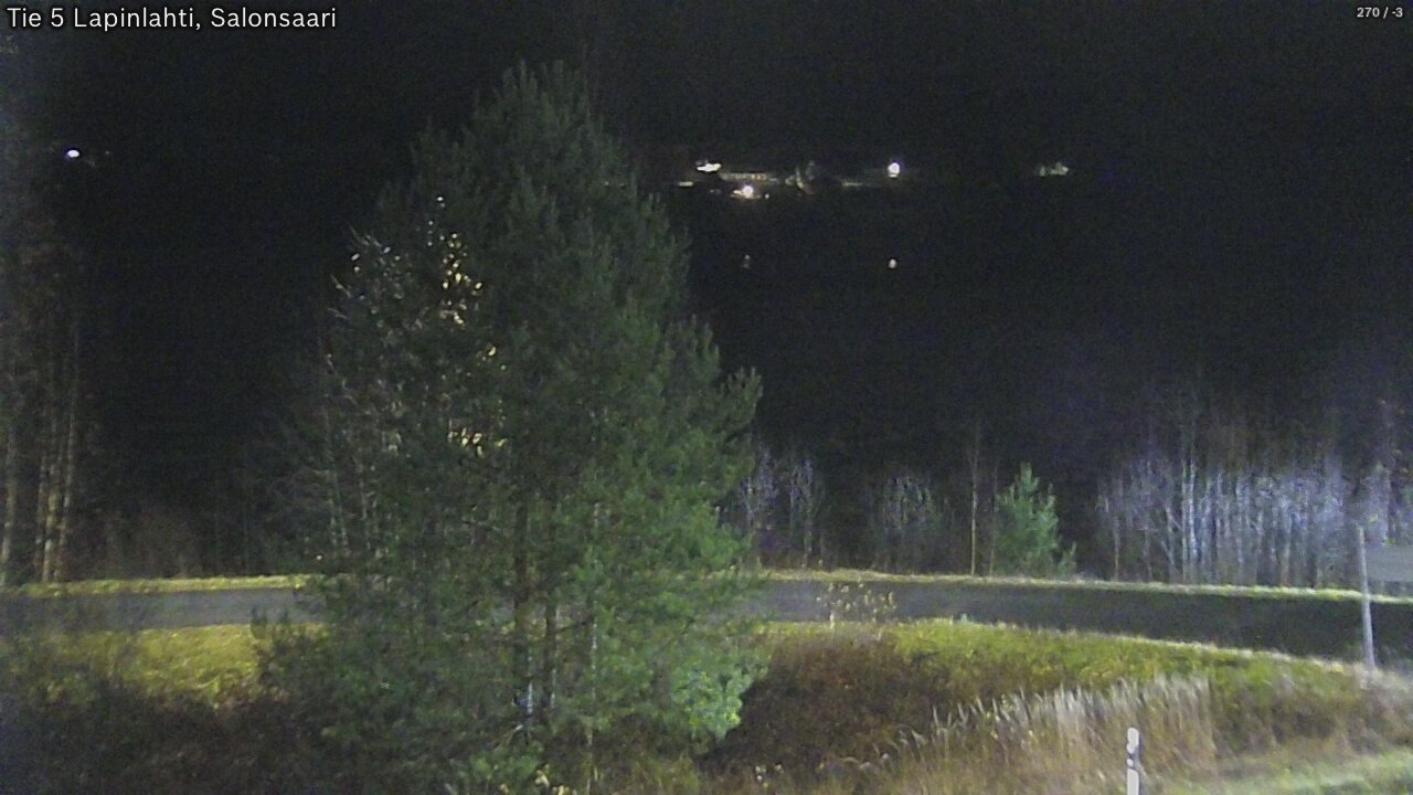 Weather Camera Image Road 5 Lapinlahti, Salonsaari, Lapinlahti, Pohjois-Savo