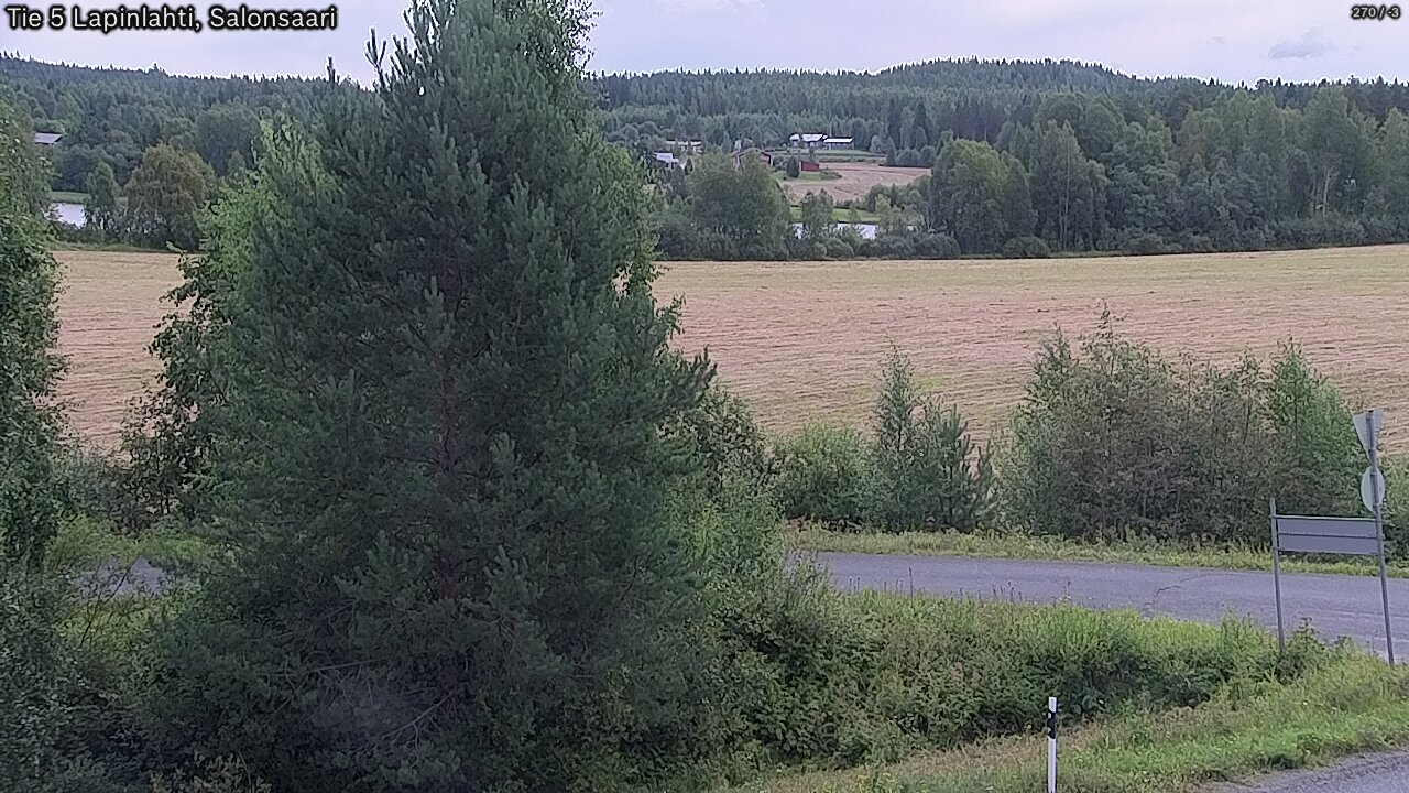 Weather Camera Image Road 5 Lapinlahti, Salonsaari, Lapinlahti, Pohjois-Savo