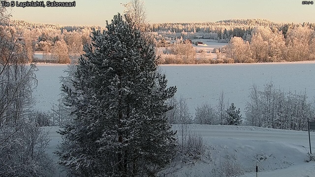 Weather Camera Image Road 5 Lapinlahti, Salonsaari, Lapinlahti, Pohjois-Savo