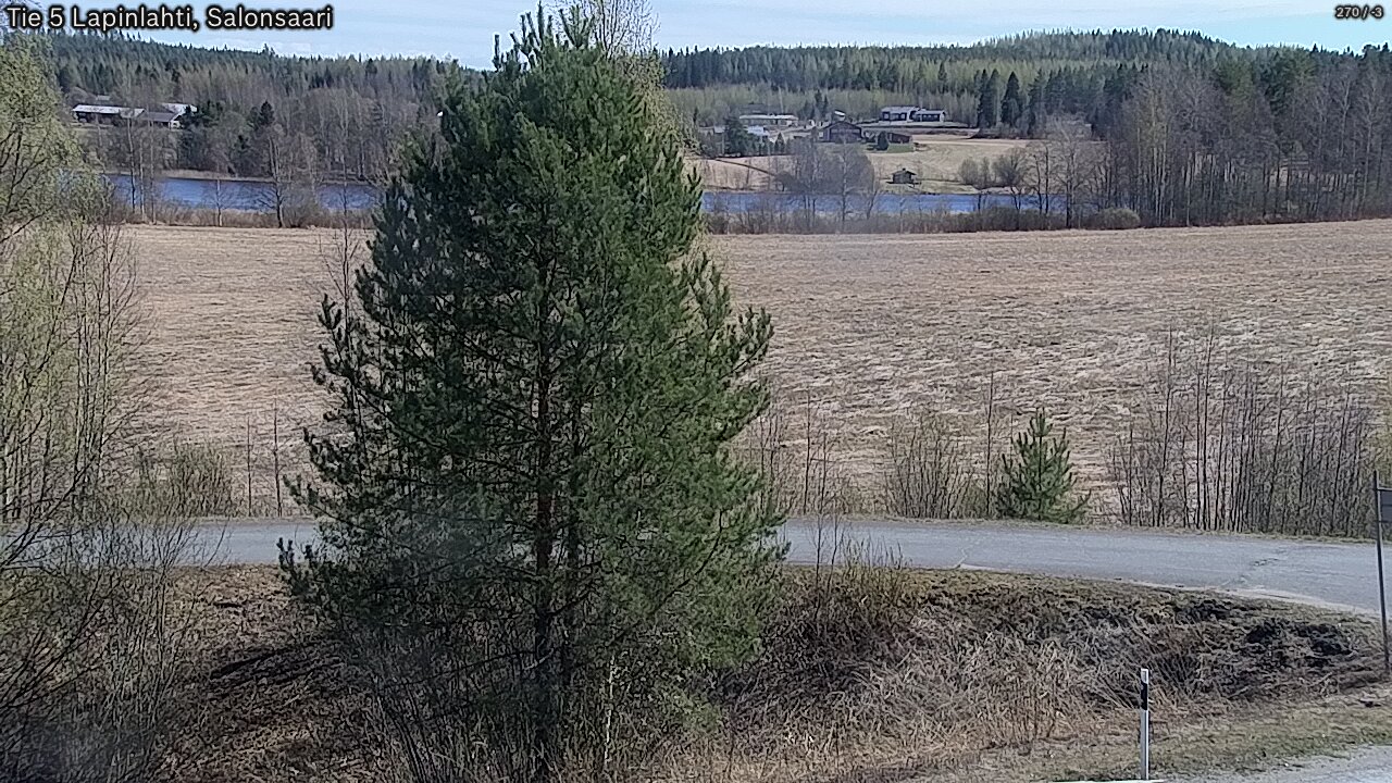 Weather Camera Image Road 5 Lapinlahti, Salonsaari, Lapinlahti, Pohjois-Savo