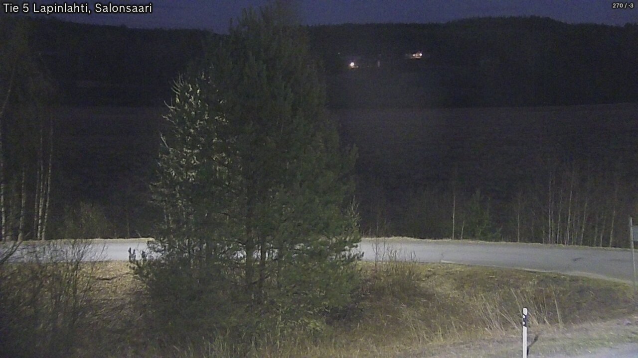 Weather Camera Image Road 5 Lapinlahti, Salonsaari, Lapinlahti, Pohjois-Savo