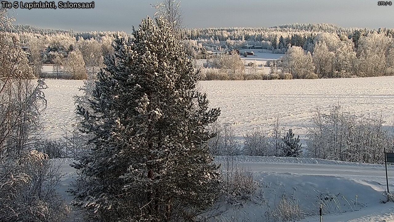 Weather Camera Image Road 5 Lapinlahti, Salonsaari, Lapinlahti, Pohjois-Savo
