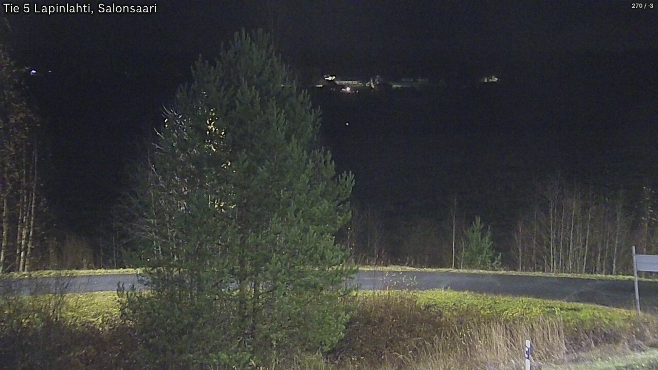 Weather Camera Image Road 5 Lapinlahti, Salonsaari, Lapinlahti, Pohjois-Savo