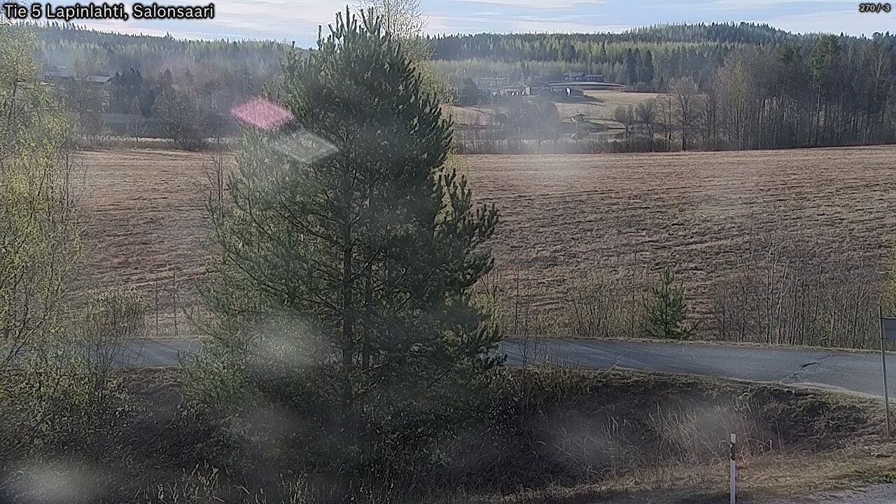 Weather Camera Image Road 5 Lapinlahti, Salonsaari, Lapinlahti, Pohjois-Savo