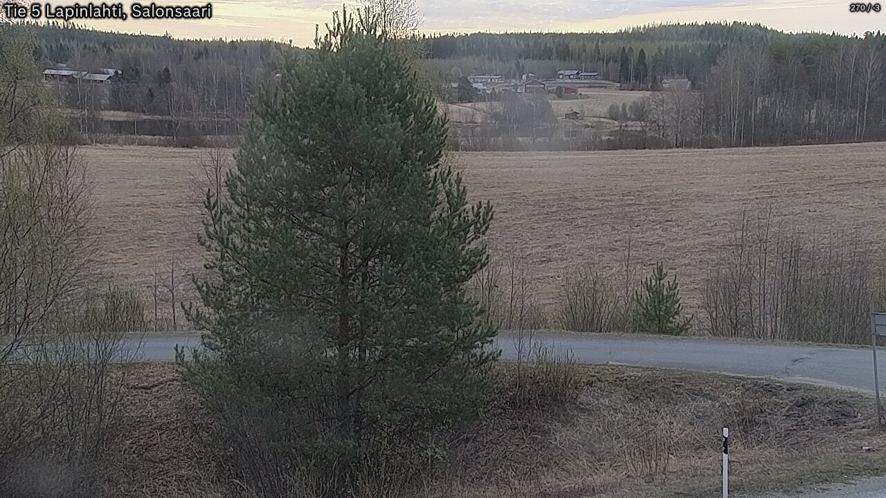 Weather Camera Image Road 5 Lapinlahti, Salonsaari, Lapinlahti, Pohjois-Savo