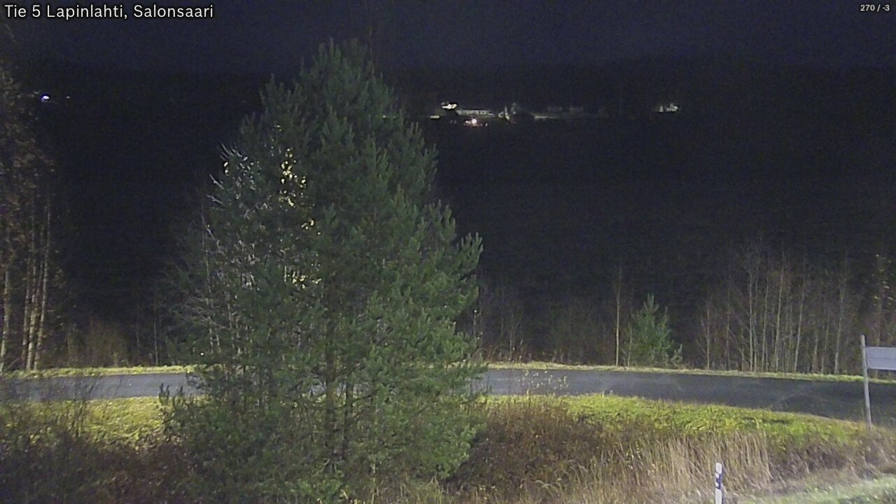 Weather Camera Image Road 5 Lapinlahti, Salonsaari, Lapinlahti, Pohjois-Savo
