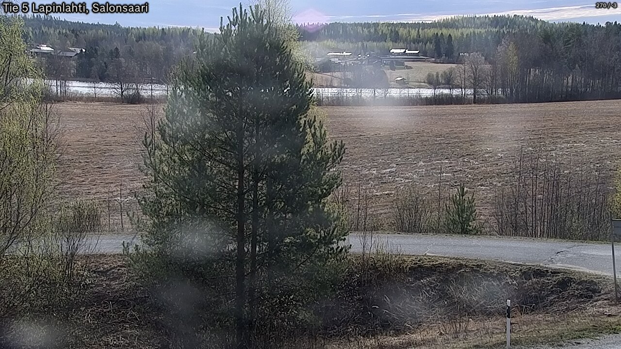 Weather Camera Image Road 5 Lapinlahti, Salonsaari, Lapinlahti, Pohjois-Savo