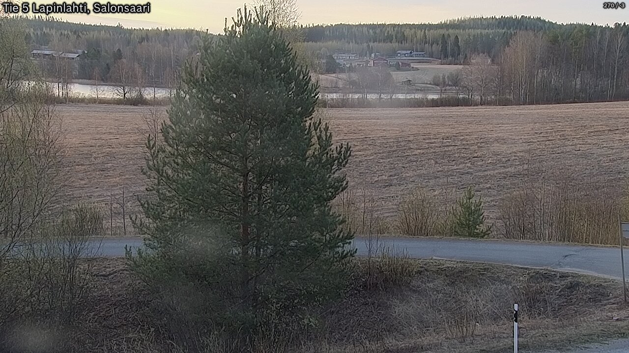 Weather Camera Image Road 5 Lapinlahti, Salonsaari, Lapinlahti, Pohjois-Savo