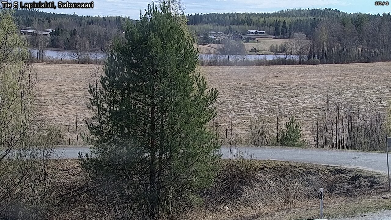 Weather Camera Image Road 5 Lapinlahti, Salonsaari, Lapinlahti, Pohjois-Savo