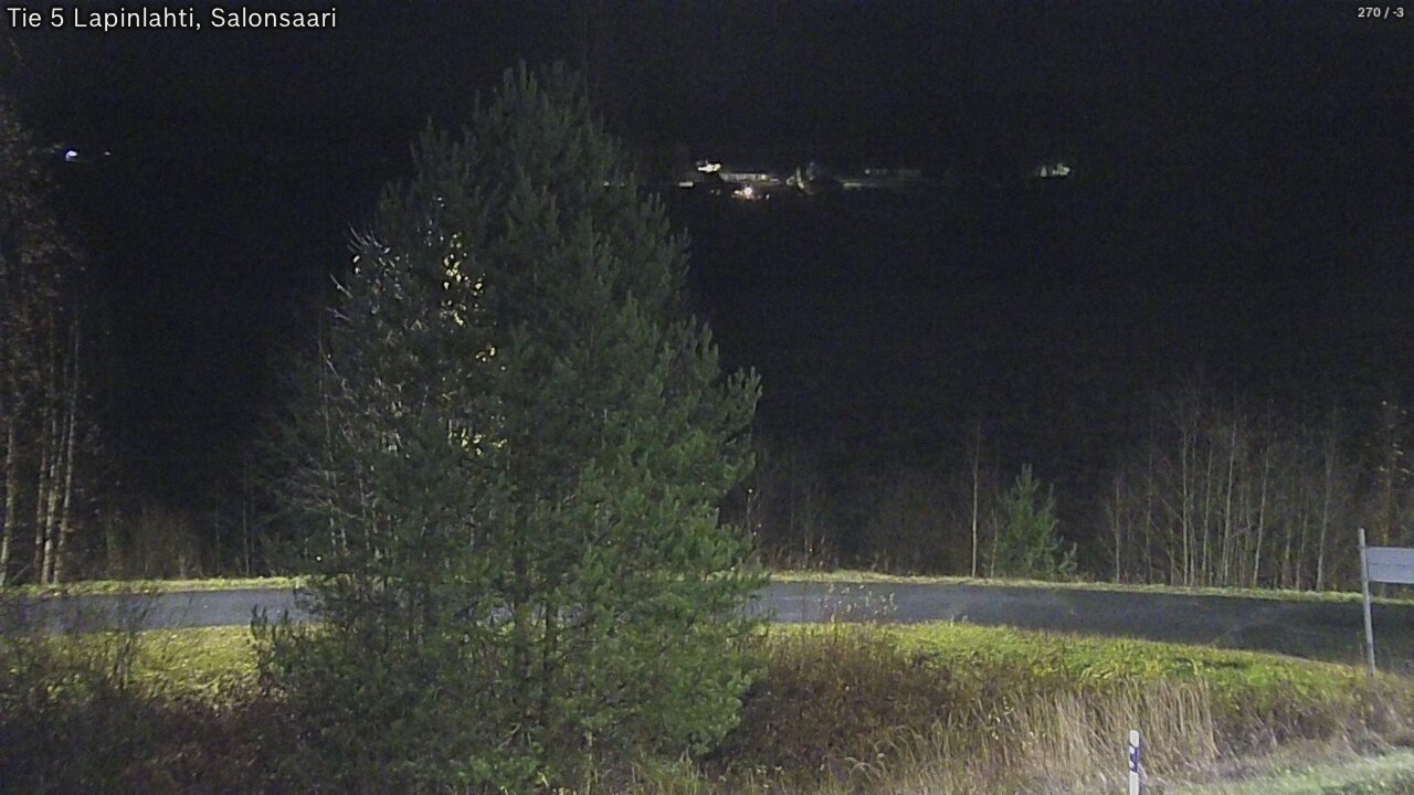 Weather Camera Image Road 5 Lapinlahti, Salonsaari, Lapinlahti, Pohjois-Savo