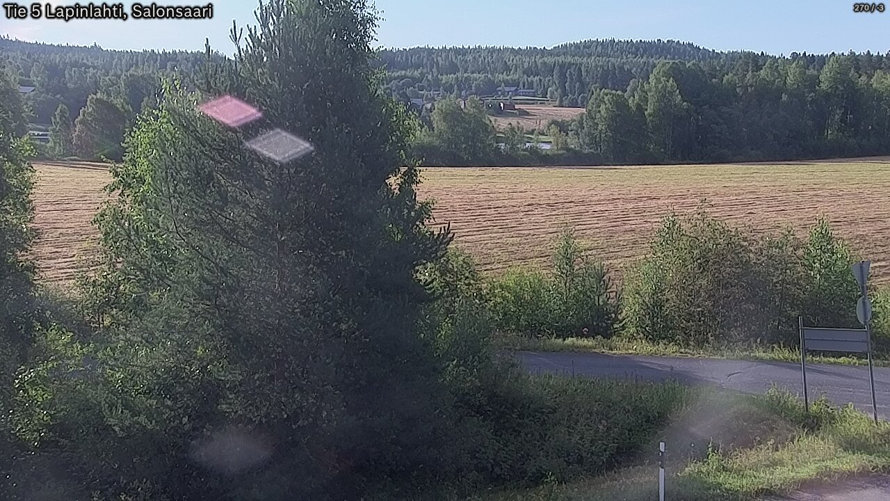 Weather Camera Image Road 5 Lapinlahti, Salonsaari, Lapinlahti, Pohjois-Savo