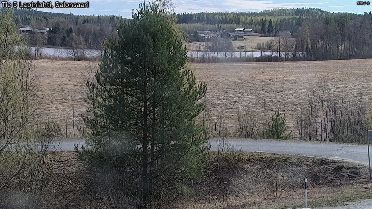 Weather Camera Image Road 5 Lapinlahti, Salonsaari, Lapinlahti, Pohjois-Savo