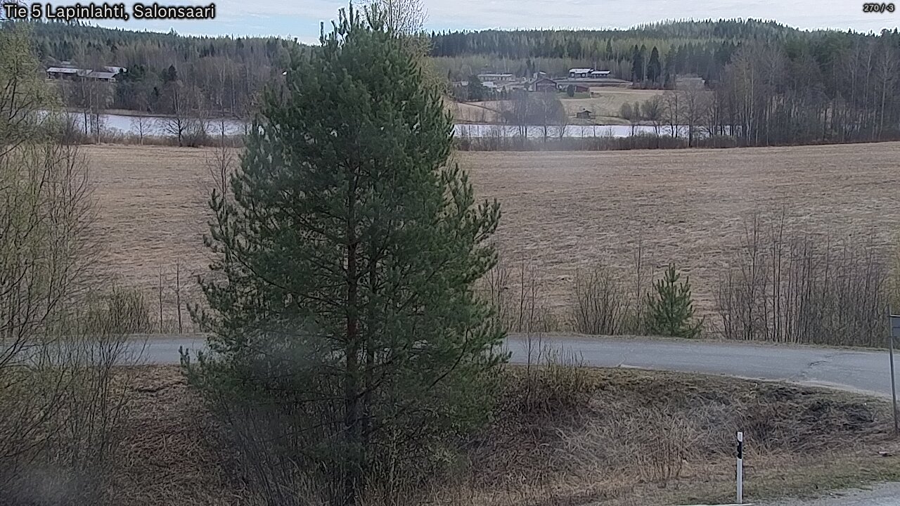 Weather Camera Image Road 5 Lapinlahti, Salonsaari, Lapinlahti, Pohjois-Savo