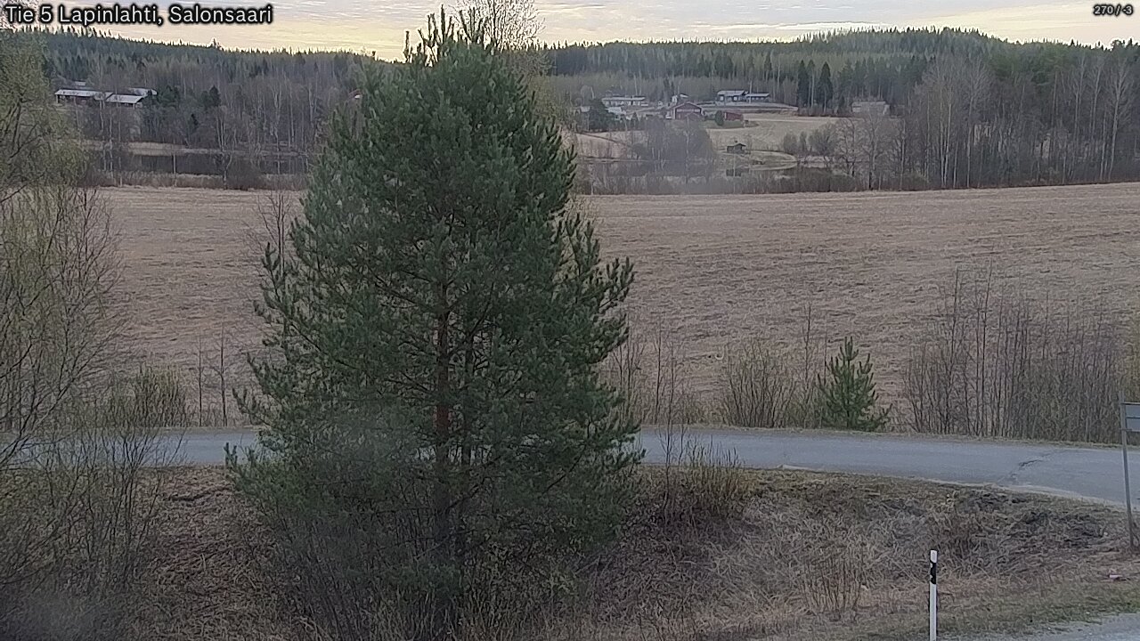 Weather Camera Image Road 5 Lapinlahti, Salonsaari, Lapinlahti, Pohjois-Savo