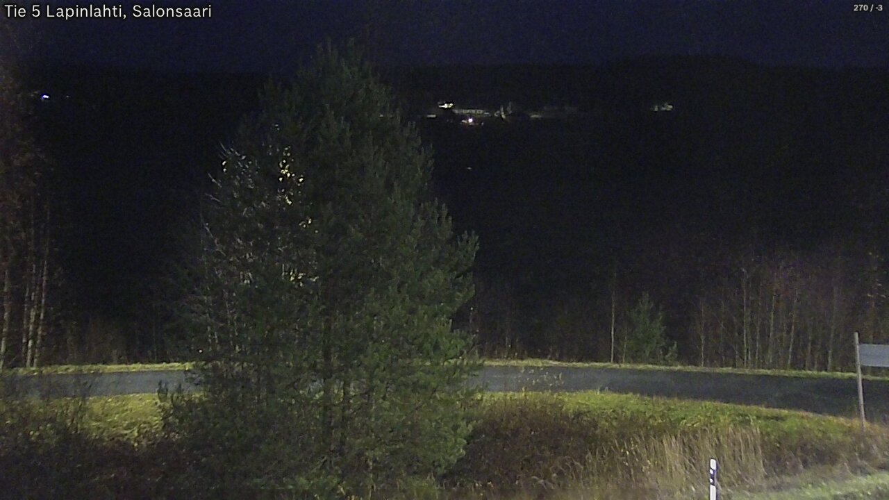 Weather Camera Image Väg 5 Lapinlax, Salonsaari, Lapinlahti, Pohjois-Savo