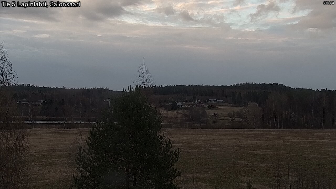 Weather Camera Image Väg 5 Lapinlax, Salonsaari, Lapinlahti, Pohjois-Savo