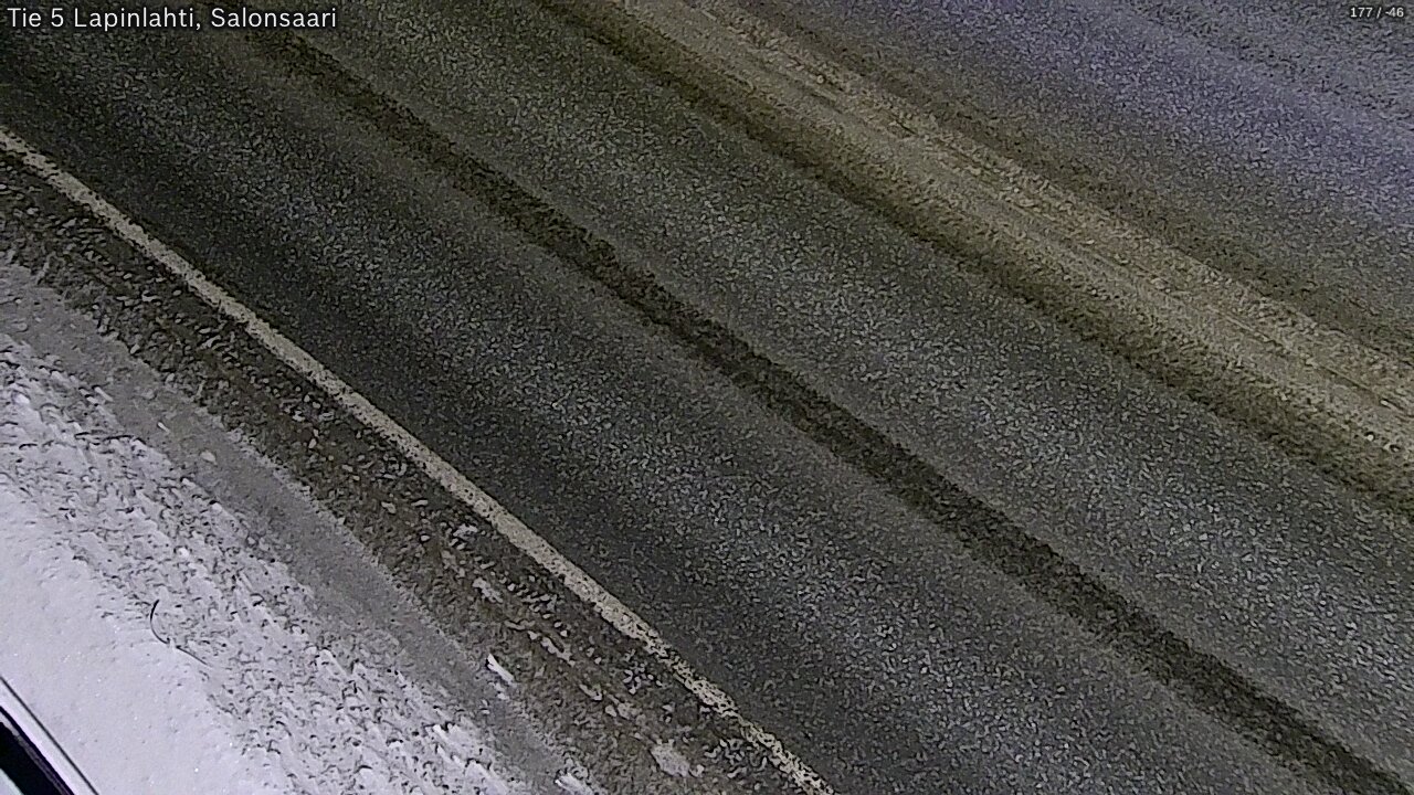Weather Camera Image Road 5 Lapinlahti, Salonsaari, Lapinlahti, Pohjois-Savo