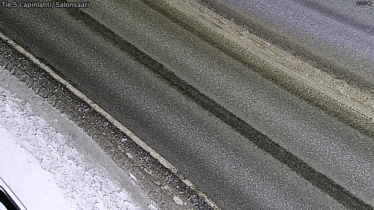 Weather Camera Image Road 5 Lapinlahti, Salonsaari, Lapinlahti, Pohjois-Savo