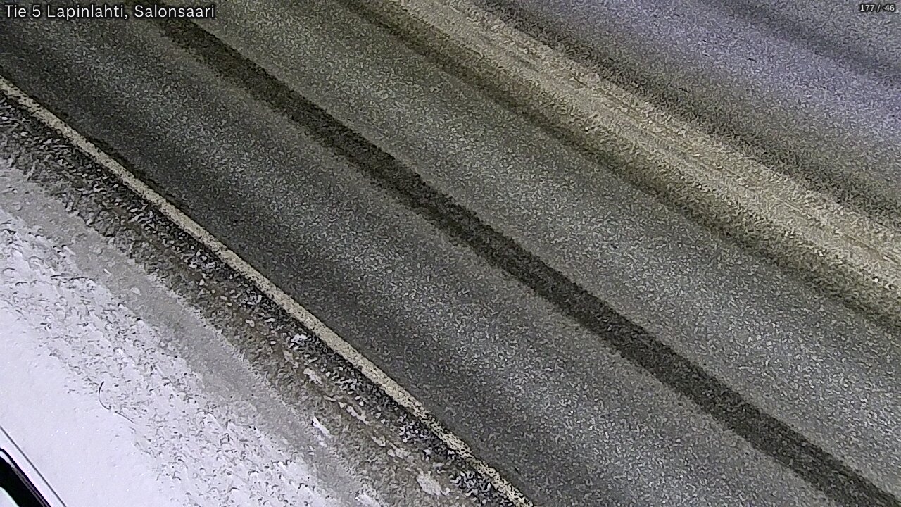 Weather Camera Image Road 5 Lapinlahti, Salonsaari, Lapinlahti, Pohjois-Savo