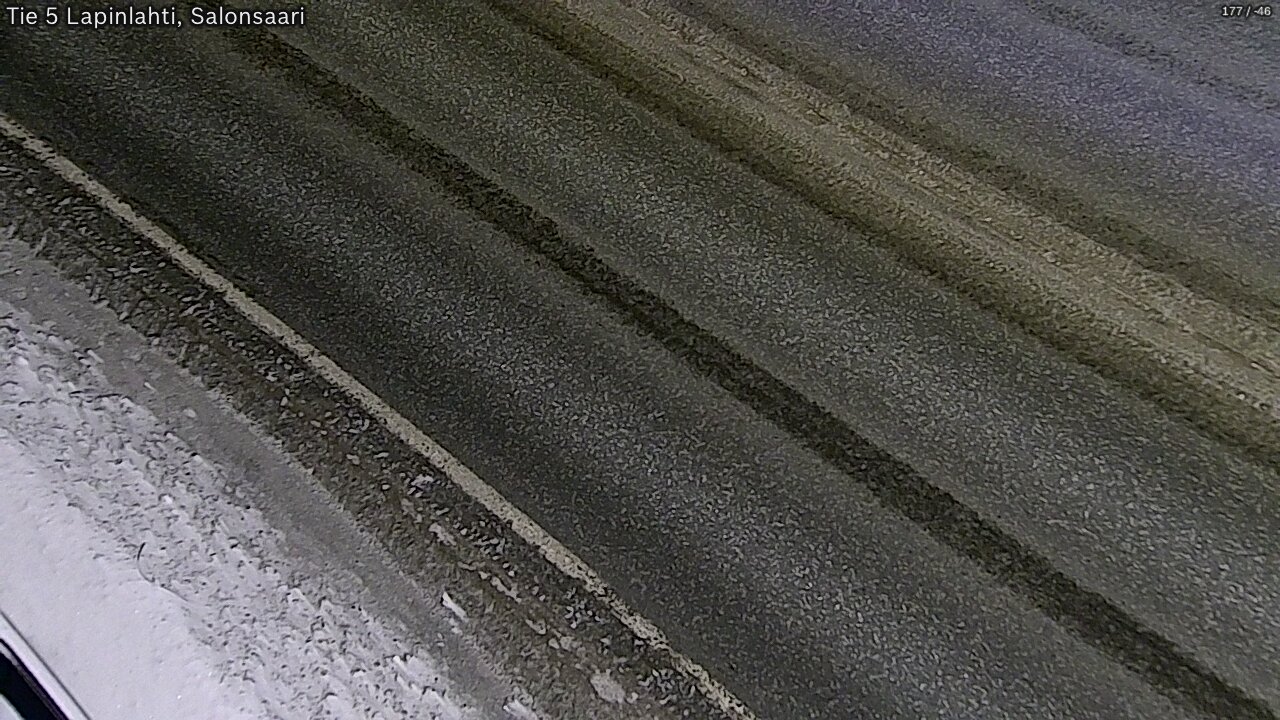 Weather Camera Image Road 5 Lapinlahti, Salonsaari, Lapinlahti, Pohjois-Savo