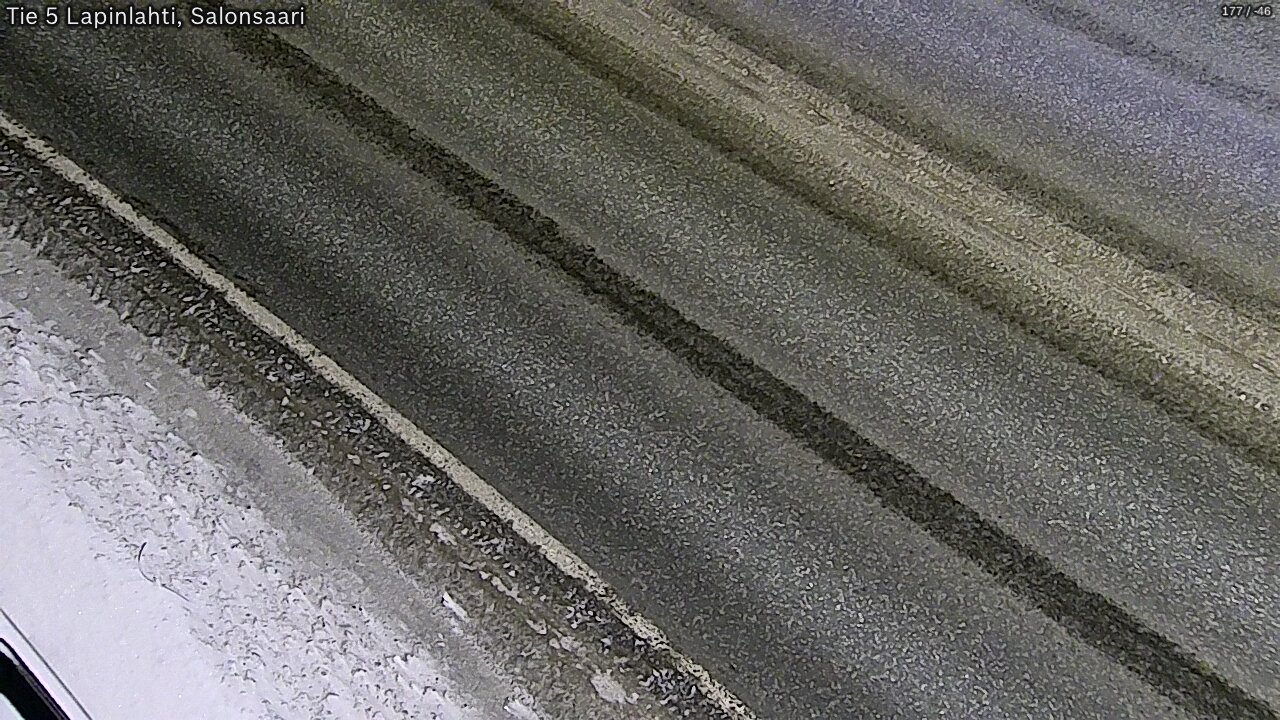 Weather Camera Image Road 5 Lapinlahti, Salonsaari, Lapinlahti, Pohjois-Savo