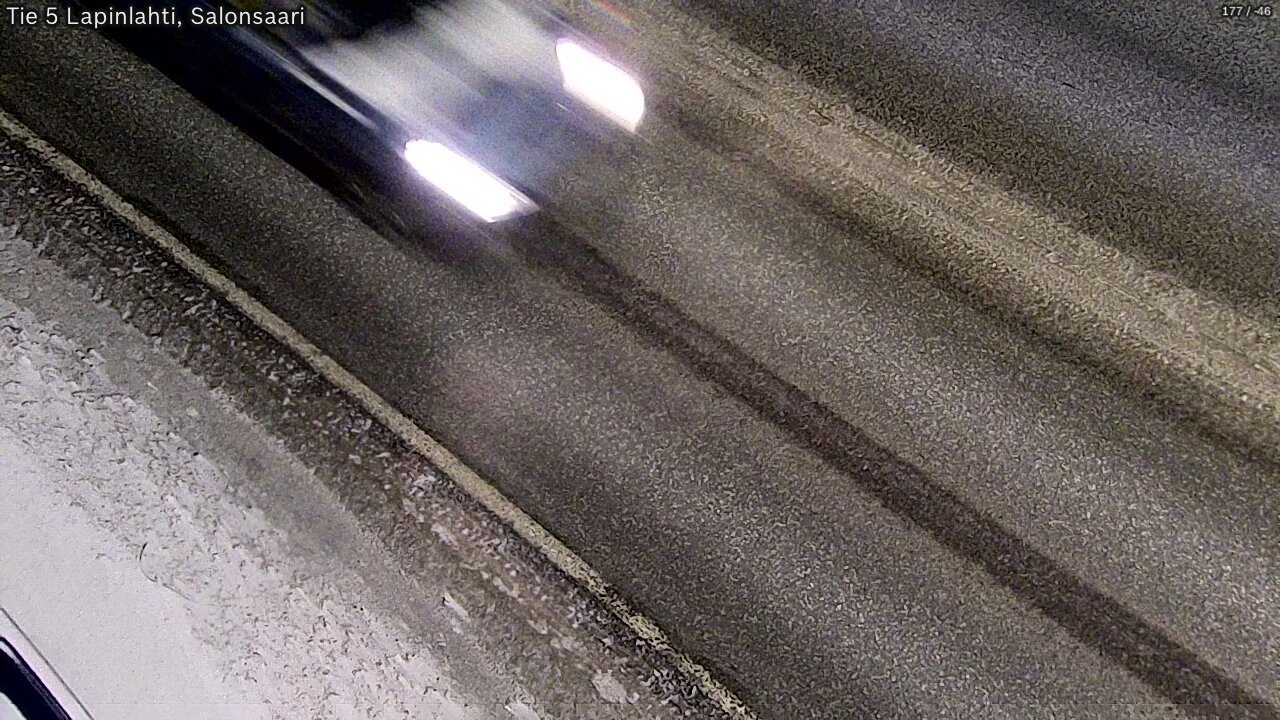 Weather Camera Image Road 5 Lapinlahti, Salonsaari, Lapinlahti, Pohjois-Savo