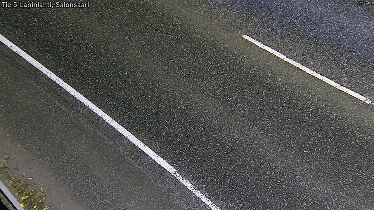 Weather Camera Image Road 5 Lapinlahti, Salonsaari, Lapinlahti, Pohjois-Savo