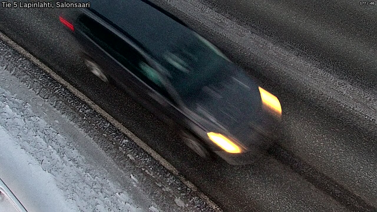 Weather Camera Image Road 5 Lapinlahti, Salonsaari, Lapinlahti, Pohjois-Savo