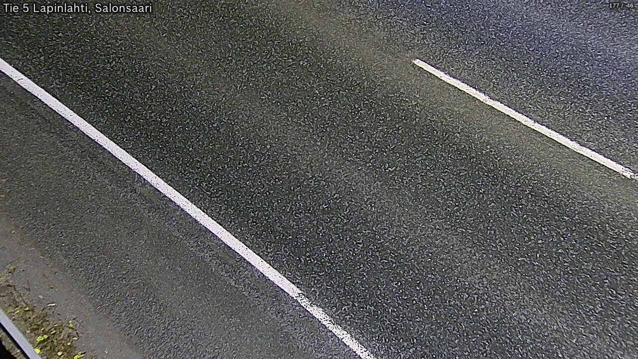 Weather Camera Image Road 5 Lapinlahti, Salonsaari, Lapinlahti, Pohjois-Savo