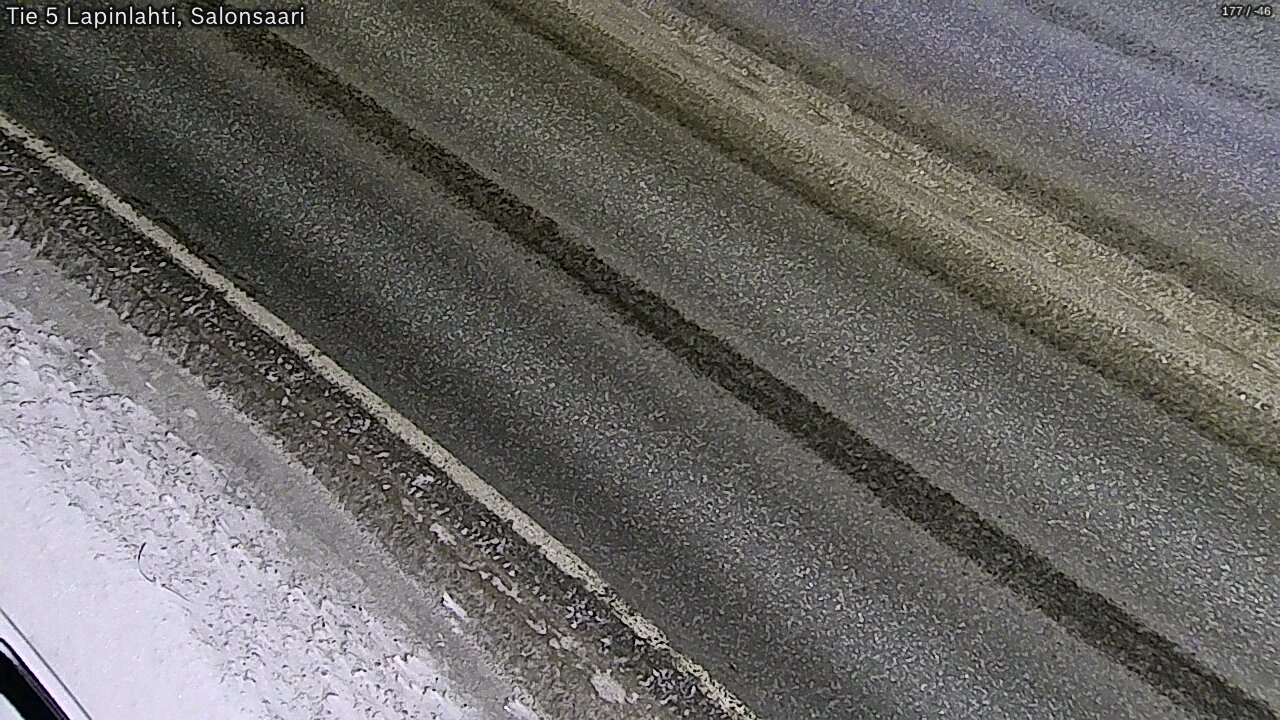 Weather Camera Image Road 5 Lapinlahti, Salonsaari, Lapinlahti, Pohjois-Savo