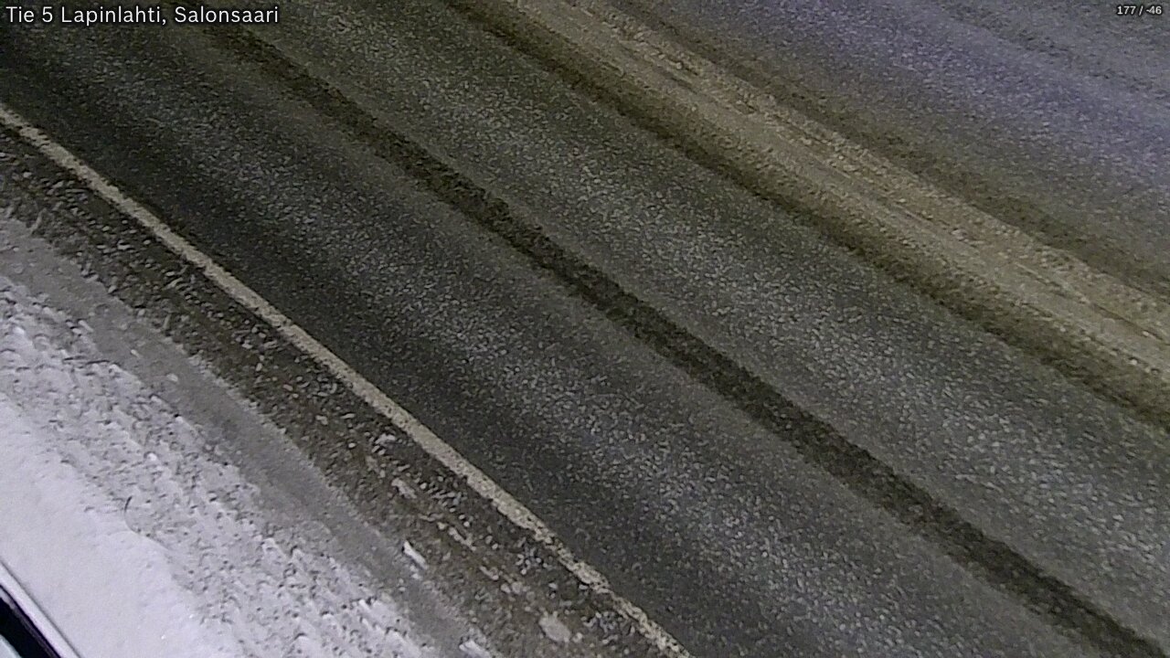 Weather Camera Image Road 5 Lapinlahti, Salonsaari, Lapinlahti, Pohjois-Savo