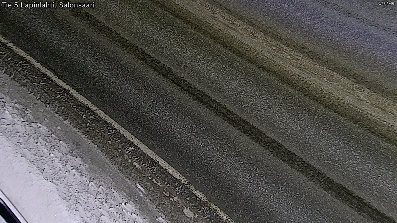 Weather Camera Image Road 5 Lapinlahti, Salonsaari, Lapinlahti, Pohjois-Savo