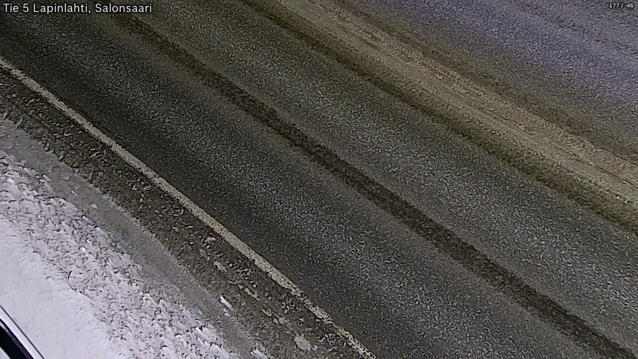 Weather Camera Image Road 5 Lapinlahti, Salonsaari, Lapinlahti, Pohjois-Savo