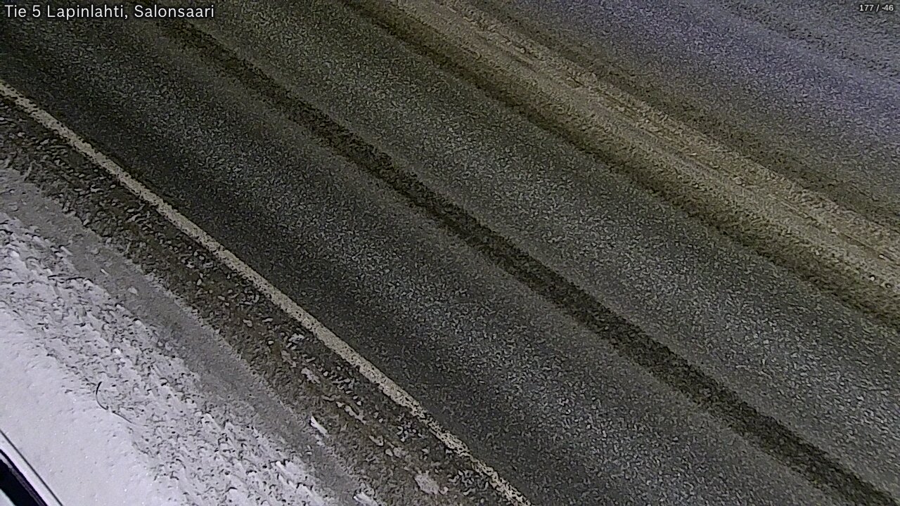 Weather Camera Image Road 5 Lapinlahti, Salonsaari, Lapinlahti, Pohjois-Savo