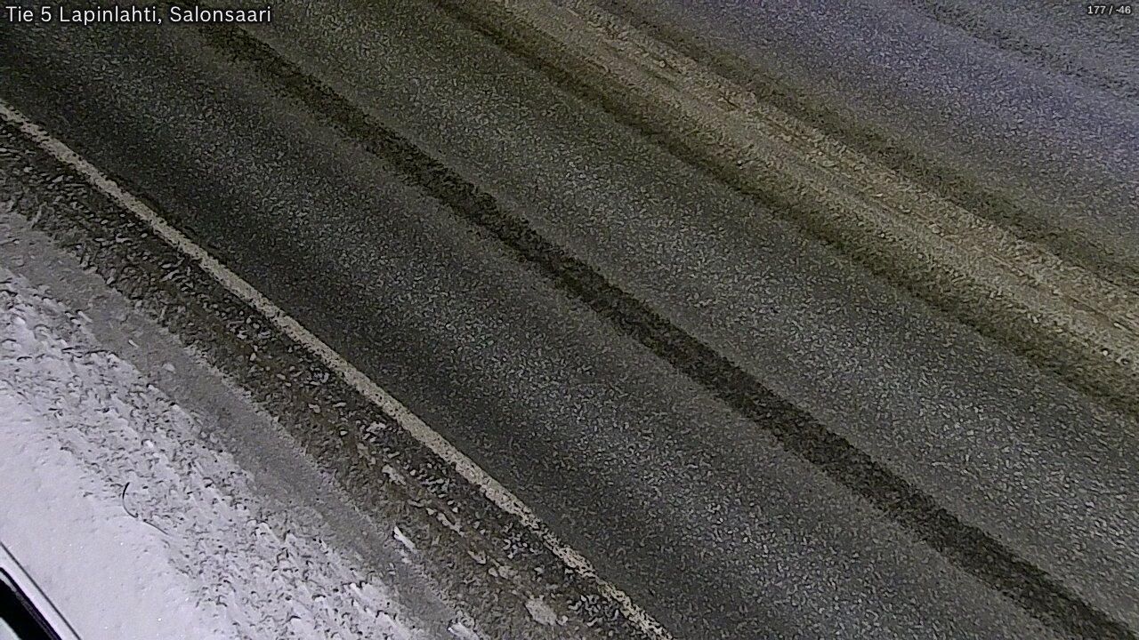 Weather Camera Image Road 5 Lapinlahti, Salonsaari, Lapinlahti, Pohjois-Savo