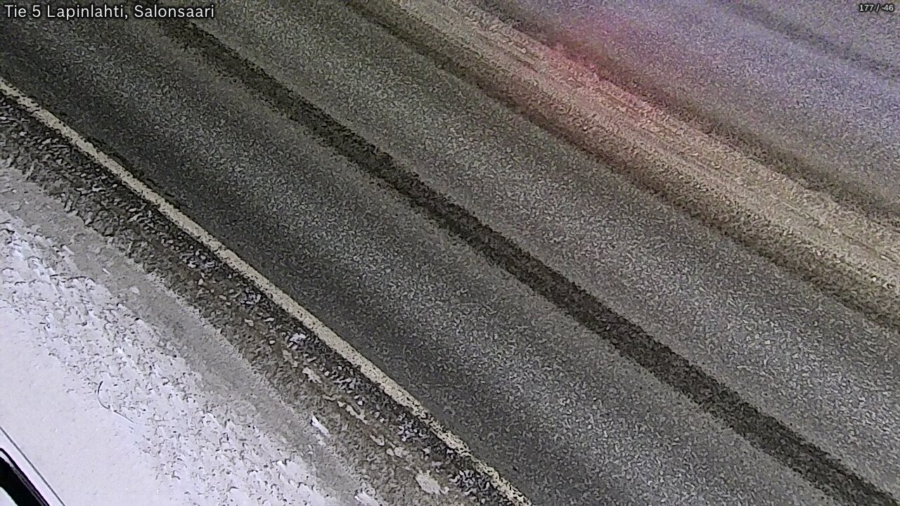 Weather Camera Image Road 5 Lapinlahti, Salonsaari, Lapinlahti, Pohjois-Savo