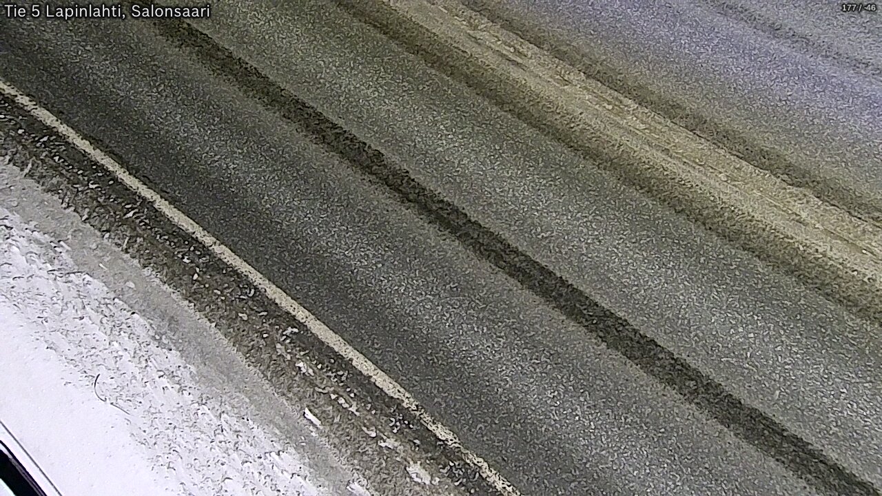 Weather Camera Image Road 5 Lapinlahti, Salonsaari, Lapinlahti, Pohjois-Savo