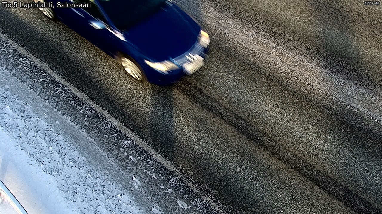 Weather Camera Image Road 5 Lapinlahti, Salonsaari, Lapinlahti, Pohjois-Savo