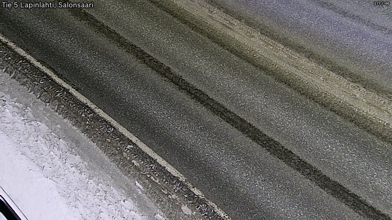 Weather Camera Image Road 5 Lapinlahti, Salonsaari, Lapinlahti, Pohjois-Savo