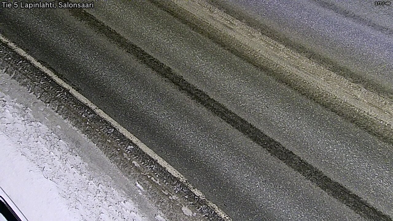 Weather Camera Image Road 5 Lapinlahti, Salonsaari, Lapinlahti, Pohjois-Savo