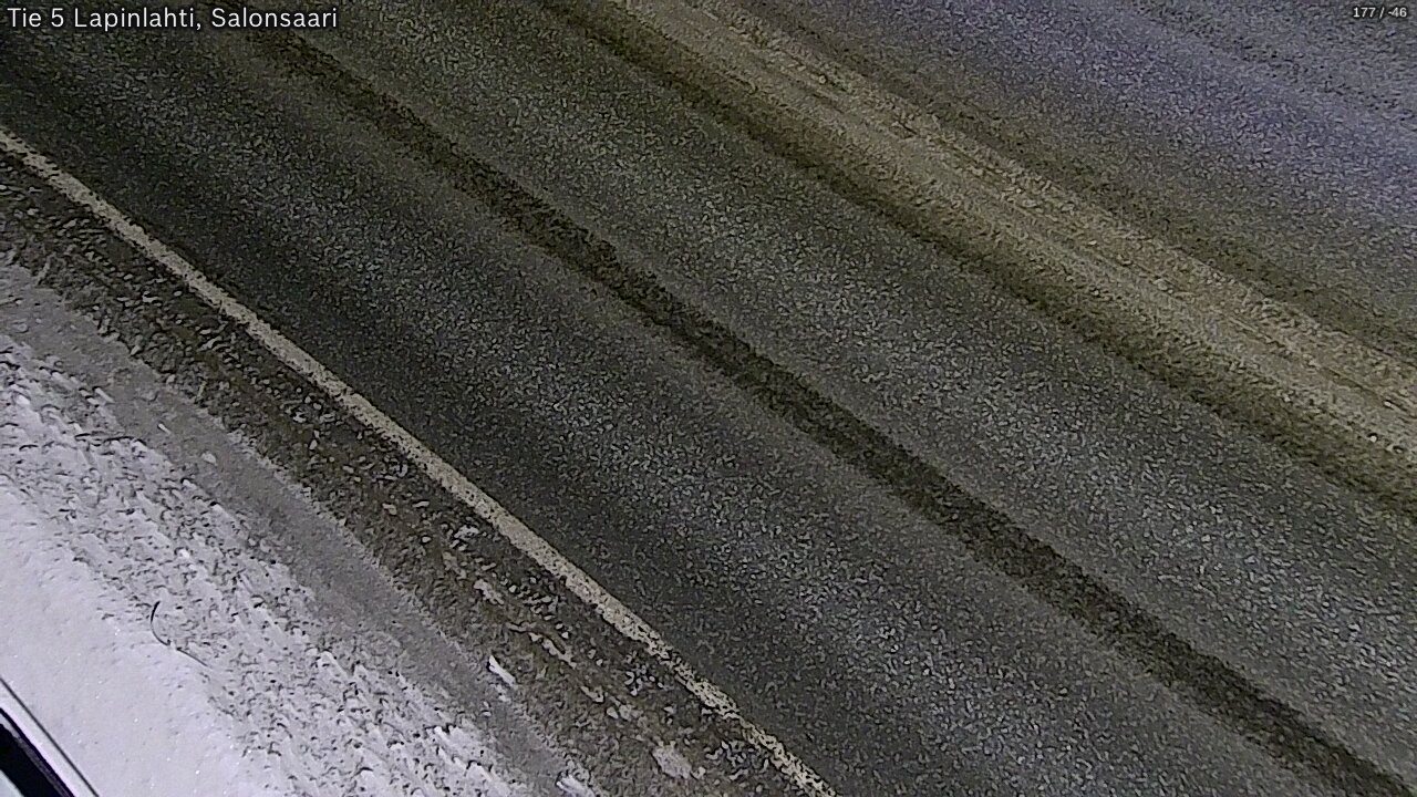 Weather Camera Image Road 5 Lapinlahti, Salonsaari, Lapinlahti, Pohjois-Savo