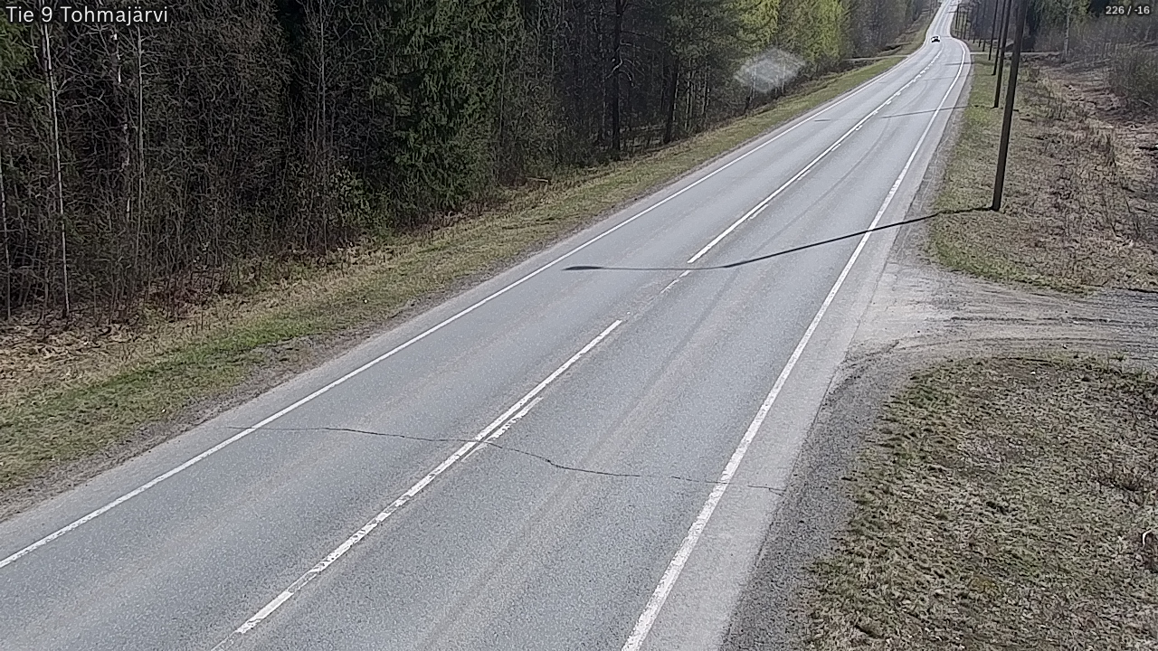 Weather Camera Image Road 9 Tohmajärvi, Tohmajärvi, Pohjois-Karjala