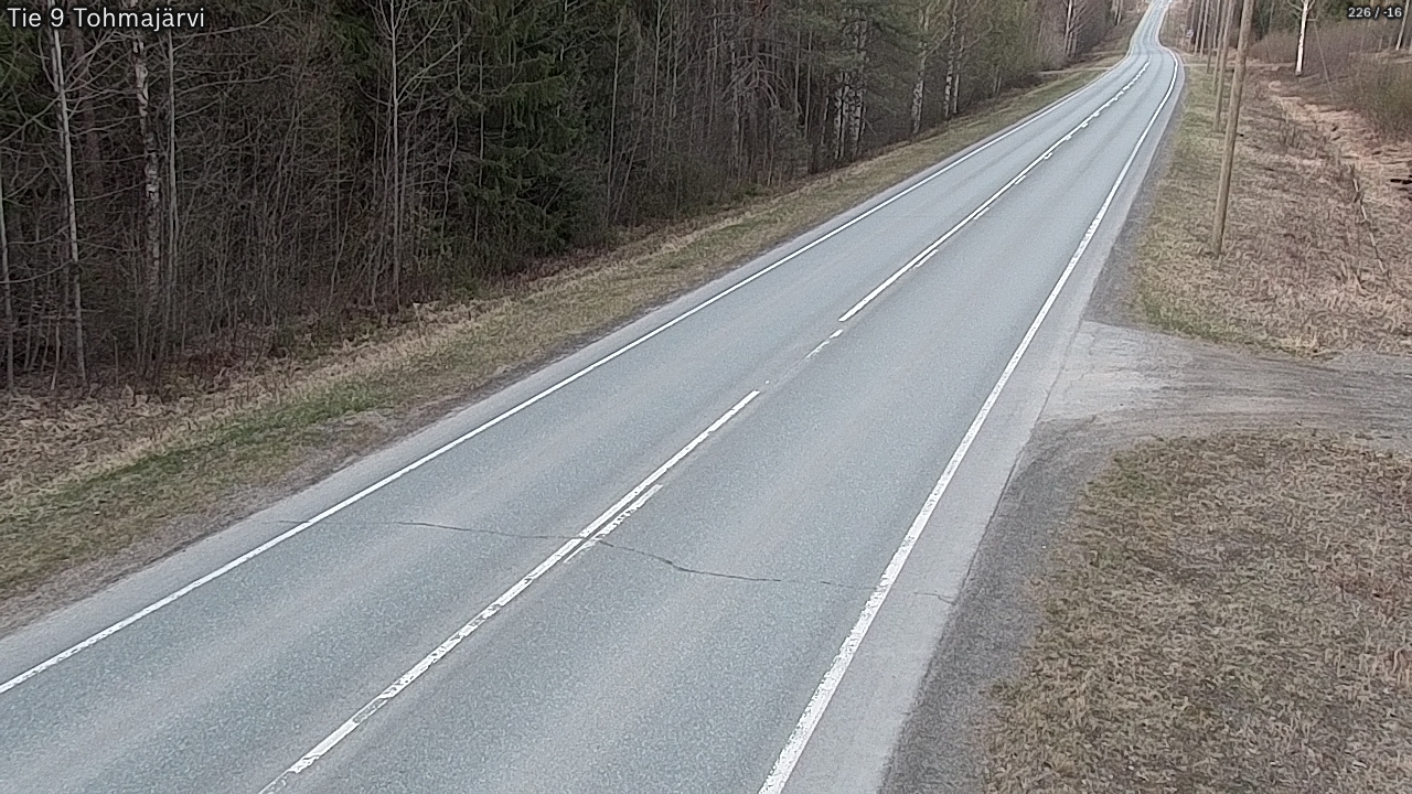 Kelikamerat Kuva Tie 9 Tohmajärvi, Tohmajärvi, Pohjois-Karjala
