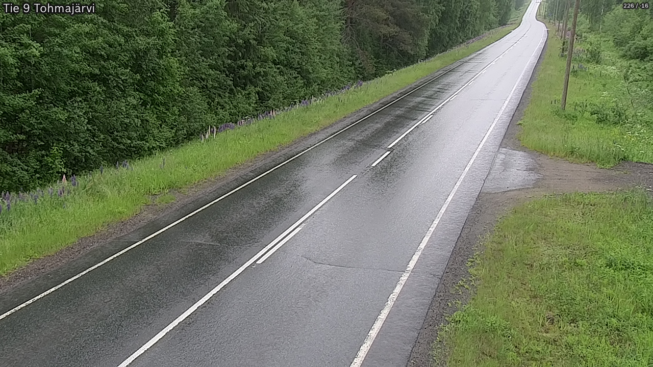 Kelikamerat Kuva Tie 9 Tohmajärvi, Tohmajärvi, Pohjois-Karjala