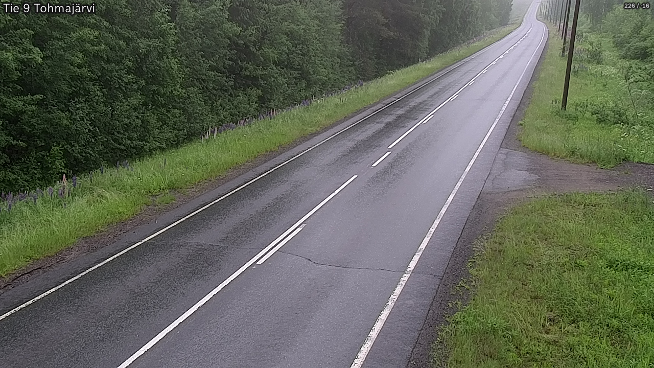 Kelikamerat Kuva Tie 9 Tohmajärvi, Tohmajärvi, Pohjois-Karjala