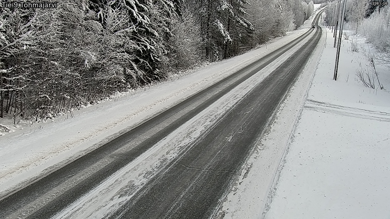 Weather Camera Image Road 9 Tohmajärvi, Tohmajärvi, Pohjois-Karjala