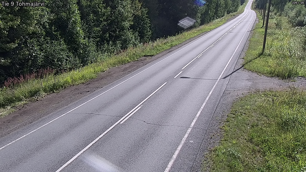 Weather Camera Image Väg 9 Tohmajärvi, Tohmajärvi, Pohjois-Karjala