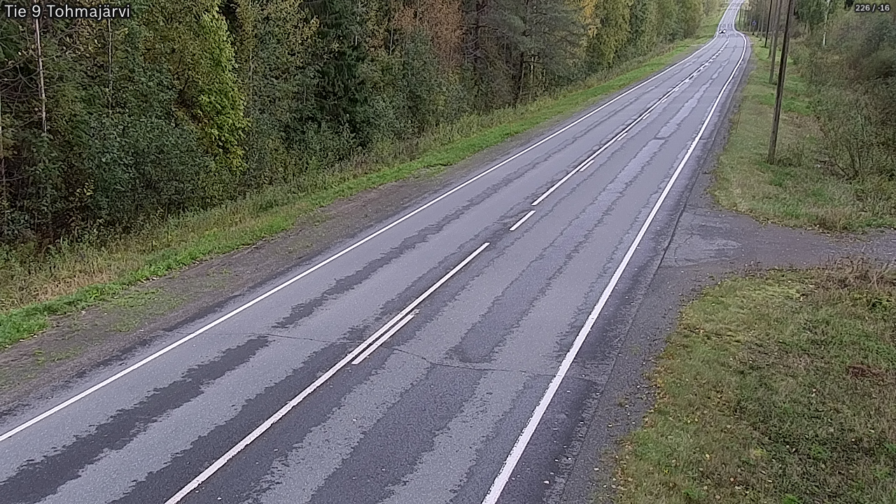 Weather Camera Image Road 9 Tohmajärvi, Tohmajärvi, Pohjois-Karjala